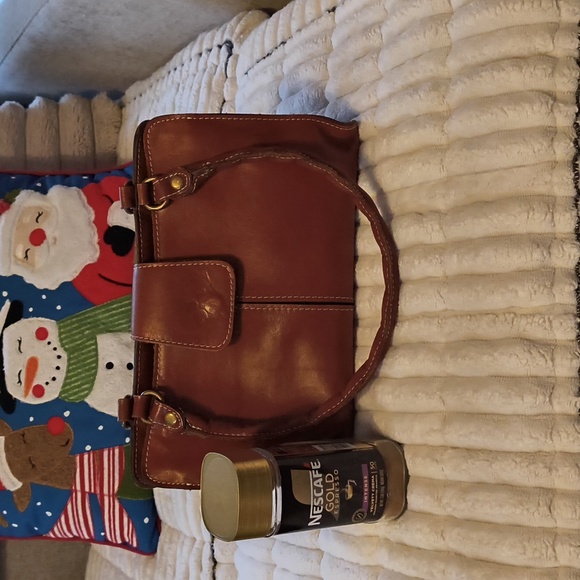 Patricia Nash Brown Leather Shoulder Bag - Picture 6 of 10